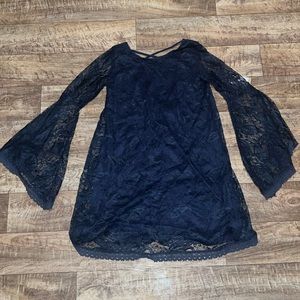 Blue women’s dress